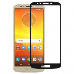 3D tvrdené sklo čierne - Lenovo Moto E5