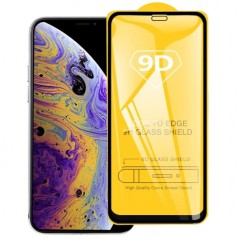 9D tvrdené sklo čierne - Apple iPhone XR/11