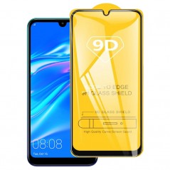 9D tvrdené sklo čierne - Huawei Y7 Prime (2019)