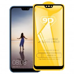 9D tvrdené sklo čierne - Huawei P20 Lite (2019)/Nova 3e