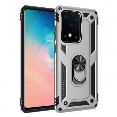 EXCLUSION Armor Ring Case strieborný - Samsung Galaxy S10e