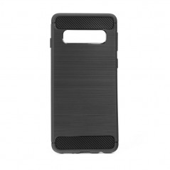 Forcell CARBON Case čierny - Samsung Galaxy S10