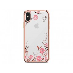 Forcell DIAMOND Case ružový - Apple iPhone XS