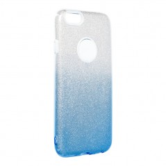 Forcell SHINING Case modro-číry - Apple iPhone 5/5S/SE