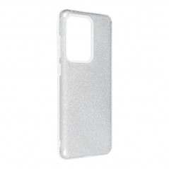 Forcell SHINING Case strieborný - Samsung Galaxy S20 Ultra/S11+