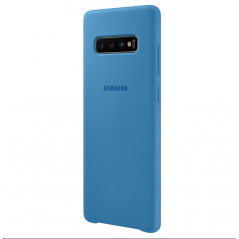 Originálny silikónový kryt modrý - Samsung Galaxy S10