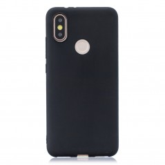 Matný silikónový SLIM kryt čierny - Xiaomi Redmi 6 Pro/Mi A2 lite