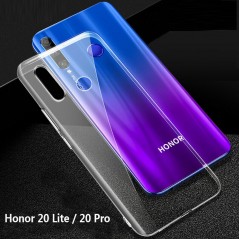 CLEAR tenký silikónový kryt číry - Huawei Honor 20 Lite/20 Pro