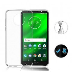 CLEAR tenký silikónový kryt číry - Lenovo Moto G6+