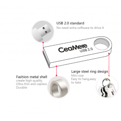 USB kľúč CeaMere 2.0 USB, 32 GB + redukcia na micro USB