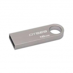 USB kľúč Kingston DTSE9H 2.0 USB, 16 GB strieborný