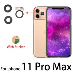 Sklo zadnej kamery ORI + lepenie 3M (5 Set) - Apple iPhone 11 Pro Max