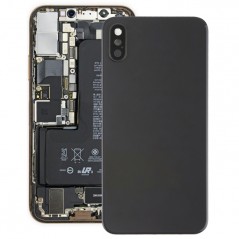 Zadný kryt + sklíčko kamery OEM čierny - Apple iPhone XS