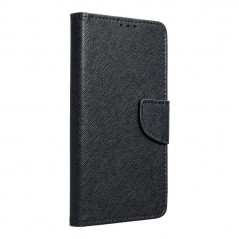 Knižkové puzdro Fancy book case na Samsung A02S,čierna