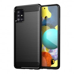 Forcell karbonový kryt čierny - Samsung Galaxy M51