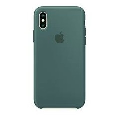 Official silikonový kryt pre iphone X/XS tmavá zelená