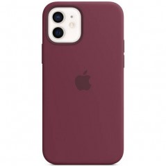Official silikonový kryt pre iPhone 12 mini vinová červená