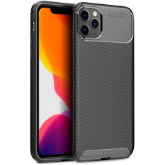 CARBON armurový kryt pre Apple Iphone 12 Pro Max čierna