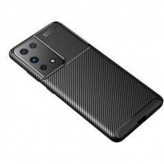 CARBON armurový kryt pre Samsung S21 ULTRA /5G čierna