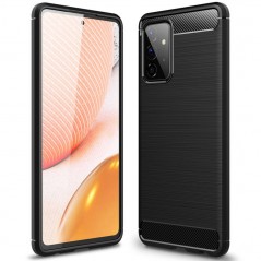 CARBON armurový kryt pre Samsung A72 /4G čierna