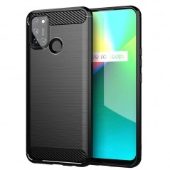 CARBON armurový kryt pre Realme C21 čierna