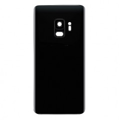 Battery Door+Battery Door Adhesive+black camera lens and bezel with back cover waterproof Adhesive form Sam Galaxy S9 black