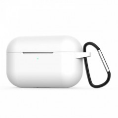 Nárazuvzdorné silikónové púzdro biele - Apple AirPods Pro